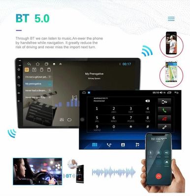 Оригинальный FM-передатчик Android Car Stereo с 7/9/10 дюймовым сенсорным экраном и GPS Wifi