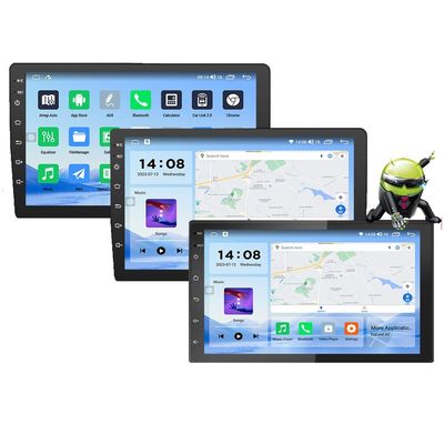 Универсальный 2 Din QELD/IPS сенсорный экран Радио плеер Carplay с функцией разделенного экрана