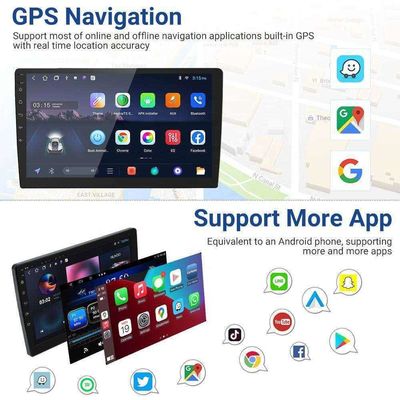 9-дюймовый Android 12 Car Multimedia Player Файловый менеджер 2 32G GPS навигация Wifi Авто Радио