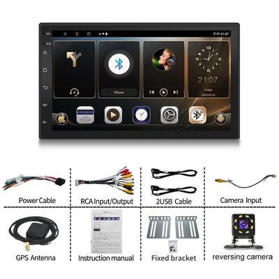 9-дюймовый Android 12 Car Multimedia Player Файловый менеджер 2 32G GPS навигация Wifi Авто Радио