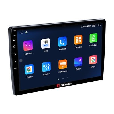 Android 10 QLED 8581 Экран DSP Carplay Автомобильное радио навигация 2 din 9 дюймовый Универсальный GPS 4G Wi-Fi