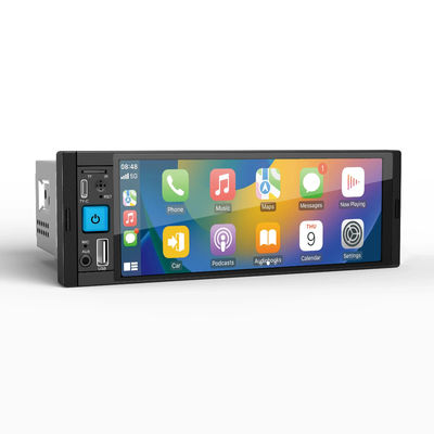 Автомобильное радио беспроводное Carplay 1Din MP5 плеер с FM/AM/RDS мультимедиа и Bluetooth