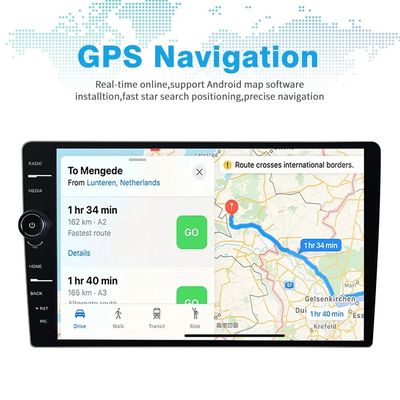 13-дюймовый сенсорный экран Android 12 Car Multimedia Player с встроенным Wi-Fi и GPS навигацией