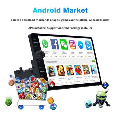 13-дюймовый сенсорный экран Android 12 Car Multimedia Player с встроенным Wi-Fi и GPS навигацией
