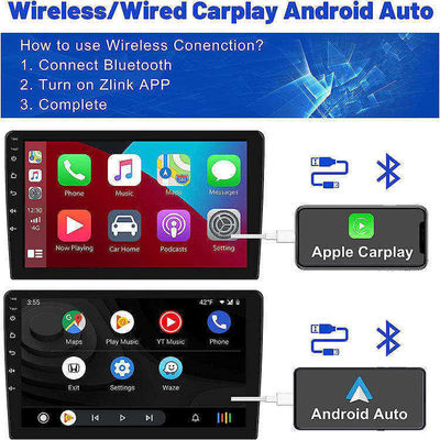 Универсальный 9-дюймовый T5 Carplay для Volkswagen Multimedia 2 Din Car Audio Android Стерео