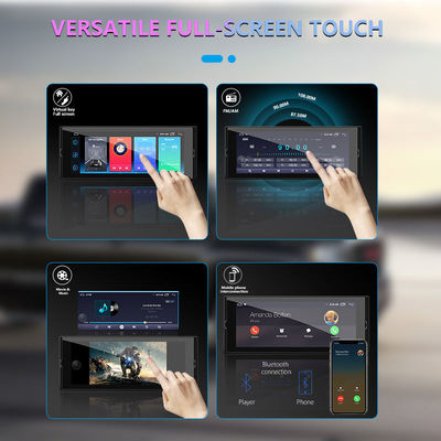 Android OS Android 10 MP5 Player 6.86 IPS Сенсорный экран GPS Wifi Задняя камера Автомобильное DVD-радио