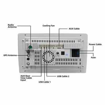 UIS7862S 8CORE 6 128G Android 11 Автомобильный DVD Радио GPS WIFI 9/10" Двойной Дино Touch Screen