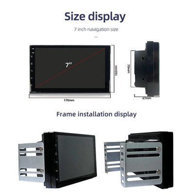 7 дюймовое сенсорное автомобильное радио Android 11 Double Din Car Stereo с Bluetooth Mirror Link