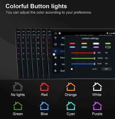 10.1-дюймовый универсальный 2-диновый Android автомобильный стерео с DSP 32EQ RDS Screen Multimedia Player