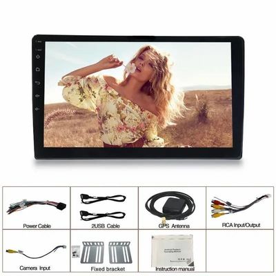 10.1-дюймовый универсальный 2-диновый Android автомобильный стерео с DSP 32EQ RDS Screen Multimedia Player