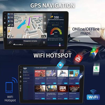 Carditai Android 10 QLED Car Audio 2 32G головный блок с встроенным GPS и 9/10 дюймовым экраном