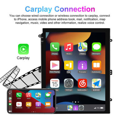 9.7 дюймовый QLED экран Carplay Car Radio для универсального Android Octa Core DVD GPS навигационный плеер