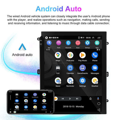 9.7 дюймовый QLED экран Carplay Car Radio для универсального Android Octa Core DVD GPS навигационный плеер