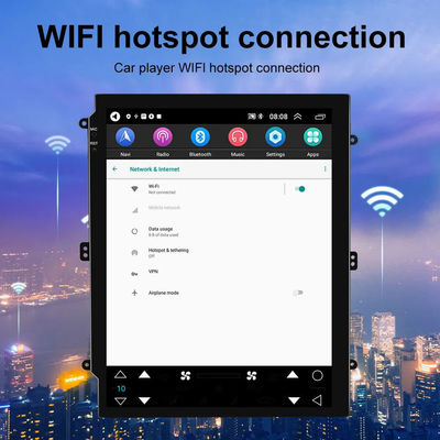 9.7 дюймовый QLED экран Carplay Car Radio для универсального Android Octa Core DVD GPS навигационный плеер