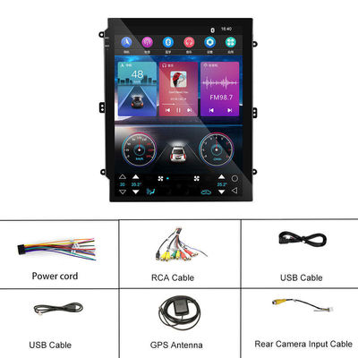 9.7 дюймовый QLED экран Carplay Car Radio для универсального Android Octa Core DVD GPS навигационный плеер