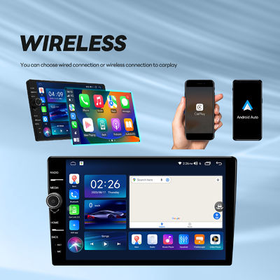 Новейший Android 11 2 DIN Car Multimedia Player с 9 дюймовым сенсорным экраном и GPS WIFI