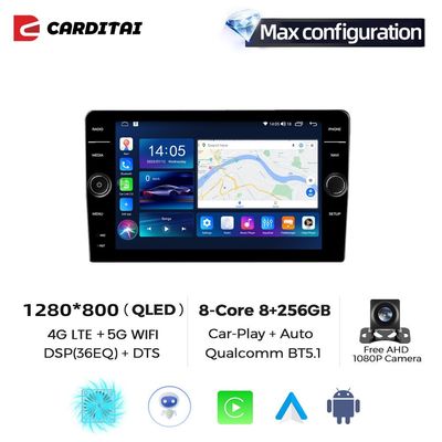 Радиотунер и охлаждающий вентилятор 2DIN Car Video DVD Player для Chevrolet Captiva 2012-2017