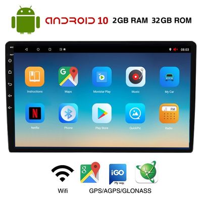 Универсальный автомобиль Модель автомобильного радио 2 Din Android 12 Авто Carplay 7 " 9 " Мультимедийный проигрыватель