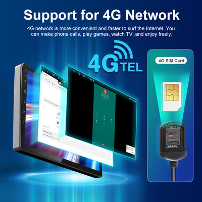 2 Din Android 11 Car Radio WIFI GPS Аудио мультимедийный проигрыватель для Nissan Toyota Kia