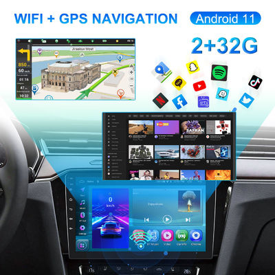 Universal Car 2 Din Android12 Carplay GPS TS7 Player с поддержкой нескольких языков