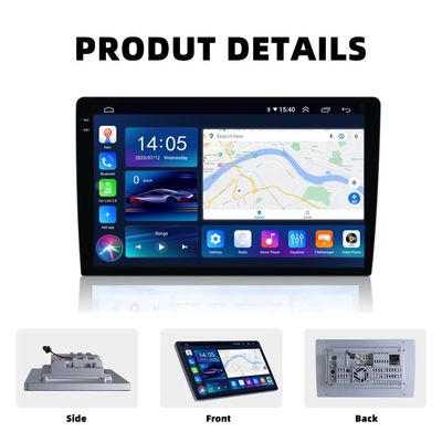 9'10" QLED 2000*1200 Экран 2 Din Android Автомобильный Стерео Плейер с встроенным охлаждающим вентилятором