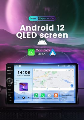 9дюймовый 4G 2din Car Radio 4 64G DSP RDS Carplay Авто Радио Android Авто Радио Авто Стерео Видео GPS Плеер