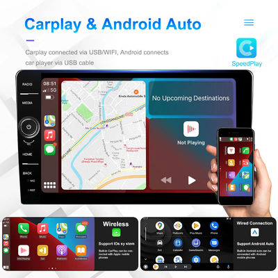 9дюймовый 4G 2din Car Radio 4 64G DSP RDS Carplay Авто Радио Android Авто Радио Авто Стерео Видео GPS Плеер