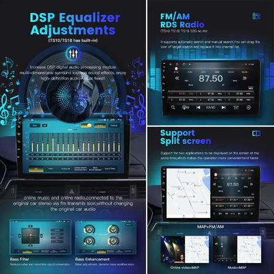 Универсальный 1Din Car DVD MP3 MP4 Player Встроенный Wi-Fi соединение Монитор автомобиля MP5 Стерео