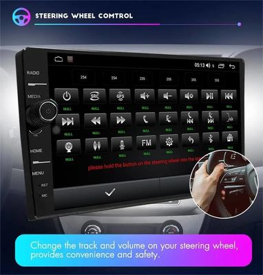 2 32G Knob QLED Android 10 Car Audio 9/10inch Универсальное радио 1280*720 Carplay GPS навигатор