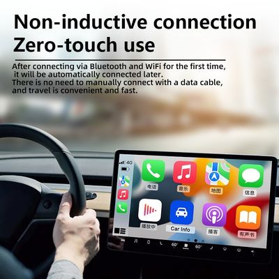 Портативный CarPlay Android 13 Мультимедийный видео беспроводный Car Play Ai Box для автомобильного очистителя воздуха