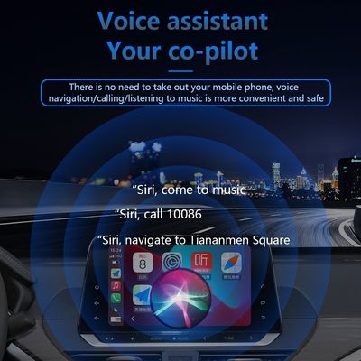 Портативный CarPlay Android 13 Мультимедийный видео беспроводный Car Play Ai Box для автомобильного очистителя воздуха