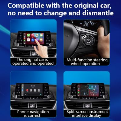 Портативный CarPlay Android 13 Мультимедийный видео беспроводный Car Play Ai Box для автомобильного очистителя воздуха