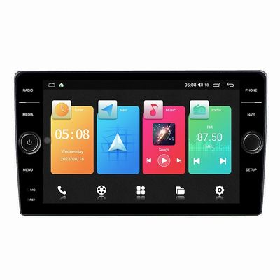 8"/9"/10" Кнопка Android 12 QELD Экран Автомобильное радио Стерео Wifi GPS навигация2G 32G CarPlay 2 Din Автомобильный аурорадио мультимедийный проигрыватель