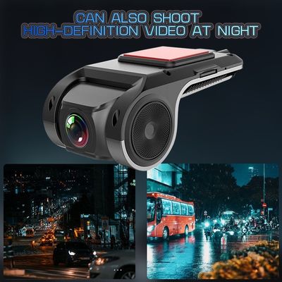USB Car Dash Cam HD 1080P 170° широкоугольный записыватель передний ADAS Android DVR Ночная версия