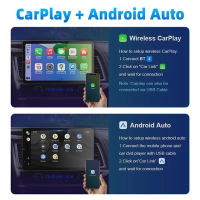 8 256 ГБ мультимедиа BT Mirror Link 2 DIN Автомобильное радио Android12 GPS Navi Автоэкран для Apple Carplay Android Auto
