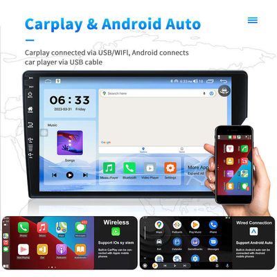 9 дюймовый сенсорный экран Android 12 Car Multimedia Player с GPS навигацией на нескольких языках
