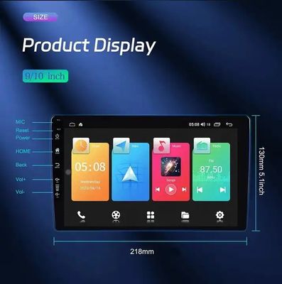 9 дюймовый авто DVD-плеер Android навигация с 6 128 ГБ 4G Wifi GPS Dsp Rds AM Двойной дини автомобильное радио