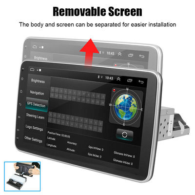 1DIN 4G Wifi Android 10inch FM RDS Bluetooth WiFi GPS Автомобильное радио с OLED-экраном