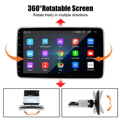 1DIN 4G Wifi Android 10inch FM RDS Bluetooth WiFi GPS Автомобильное радио с OLED-экраном