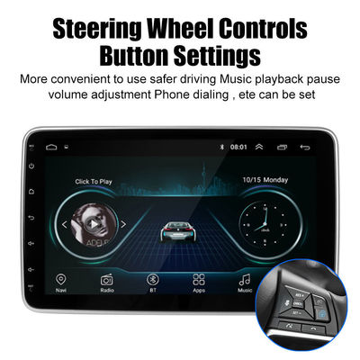 1DIN 4G Wifi Android 10inch FM RDS Bluetooth WiFi GPS Автомобильное радио с OLED-экраном