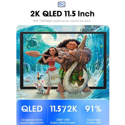 Усовершенствованный 11,5 дюймовый QELD экран 2Din Автомобильная стереосистема навигация Carplay Android13 Авто полный фит 8 Ядро Autoradio Android Car Player