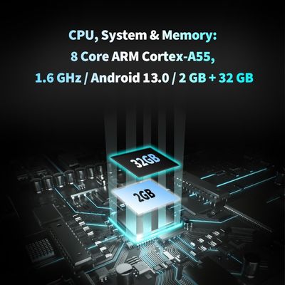 Универсальное автомобильное радио Android13 Car Player с 11,5-дюймовым QELD экраном и 8-ядерным радио TS10