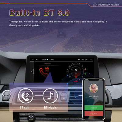 10 дюймовое Android 12 автомобильное радио с беспроводным Carplay Android Auto IPS Screen Double Din
