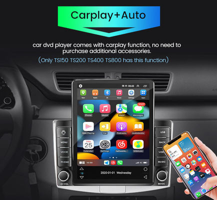 Универсальное авторадио Android 9.5 " Вертикальный экран FM IPS Carplay MP5 Car Player