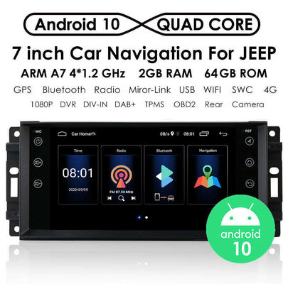 2 32G 7" GPS навигационная мультимедия для Jeep Grand Cherokee Dodge Ram Android Car Radio DVD Player