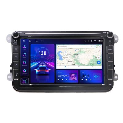 Запасная камера VW Android Автомобильное радио для VW Golf 6 Touran 8 дюймовый сенсорный экран Автомобильный стерео