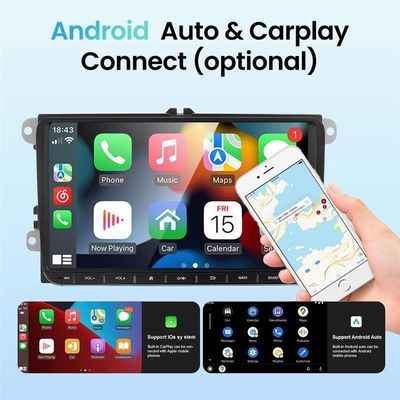 Запасная камера VW Android Автомобильное радио для VW Golf 6 Touran 8 дюймовый сенсорный экран Автомобильный стерео