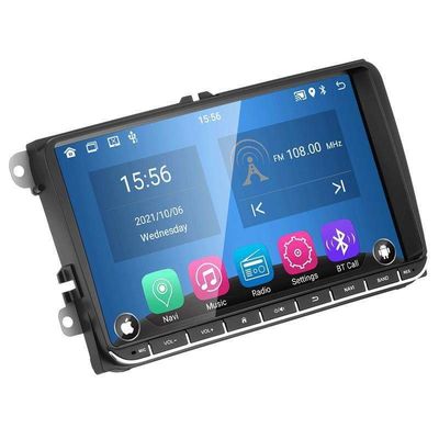 Поддержка Android Auto 9 дюймовый сенсорный экран Авто стерео DVD-плеер для VW Passat B6/Polo